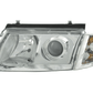 Volkswagen Passat Type 3B Chrome Headlight Set 1997-2000