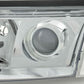 Volkswagen Passat Type 3B Chrome Headlight Set 1997-2000