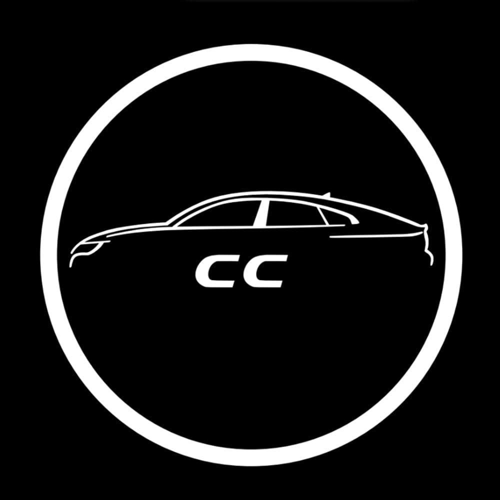 Volkswagen CC Premium Door Puddle Lights Various Designs 2009-2017