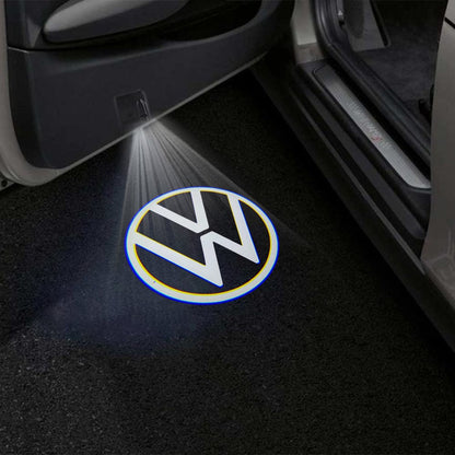 Volkswagen Routan Door Stick On Puddle Lights Various Designs 2009-2014