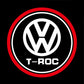 Volkswagen T-ROC Premium Door Puddle Lights Various Designs 2017-2026