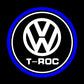 Volkswagen T-ROC Premium Door Puddle Lights Various Designs 2017-2026