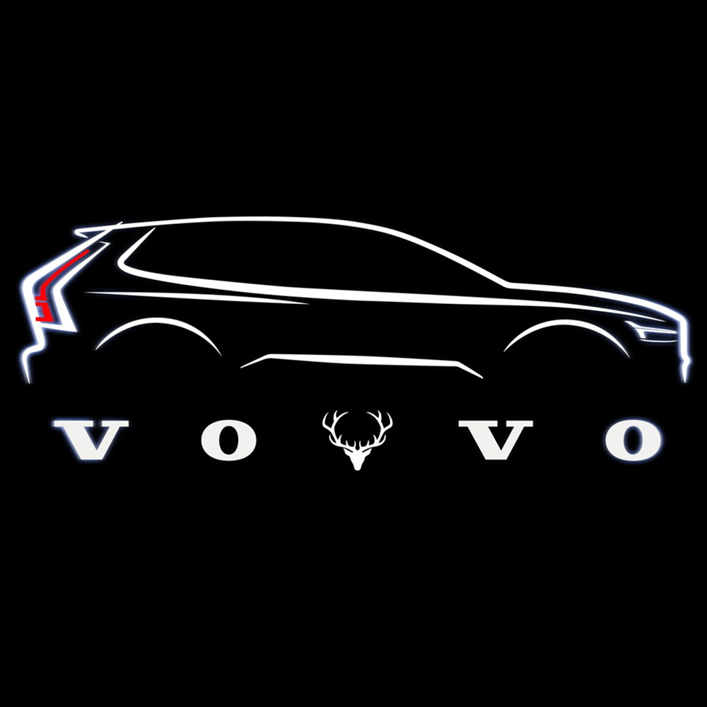 Volvo V60 Premium Door Puddle Lights Various Designs 2010-2026