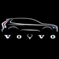 Volvo C40 Premium Door Puddle Lights Various Designs 2021-2024
