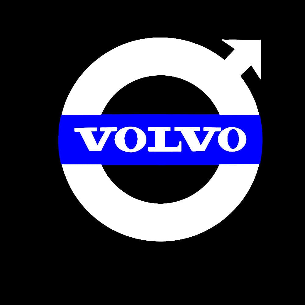 Volvo V90 Door Stick On Puddle Lights Various Designs  2017-2026