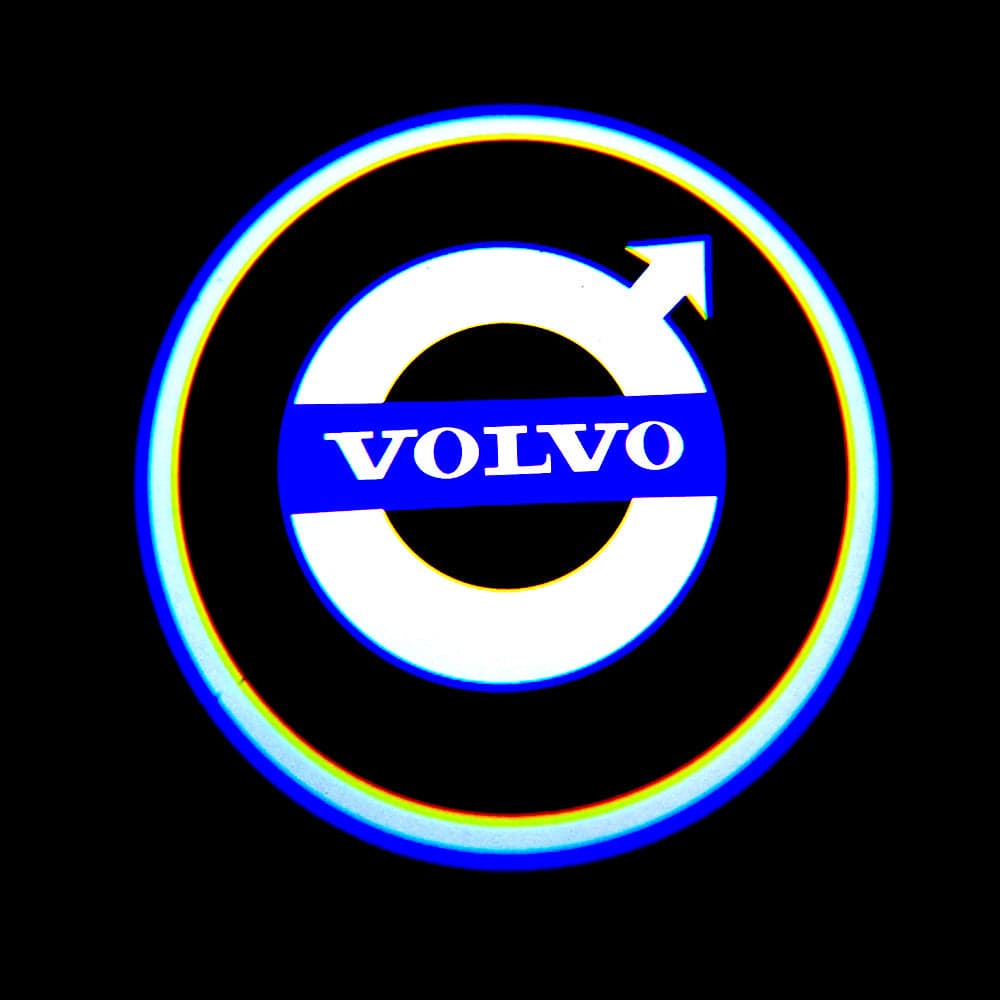 Volvo V90 Door Stick On Puddle Lights Various Designs  2017-2026