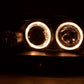 VW Golf 3 type 1HXO, 1 EXO Black Angel Eye Headlights (1991-1997)