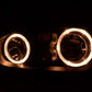 VW Golf 4 (1J) OE+ Black Angel Eyes Headlights- (1998-2003)