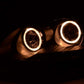 VW Golf 5 Black Angel Eye Headlights with DRL (2003-2008)