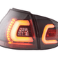VW Golf 5 Mk5 Black LED Tail Lights (2003-2008)
