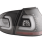 VW Golf 5 Mk5 Black LED Tail Lights (2003-2008)