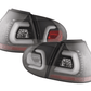 VW Golf 5 Mk5 Black LED Tail Lights (2003-2008)