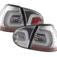 VW Golf 5 Mk5 Chrome Clear LED Tail Lights (2003-2008)
