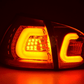 VW Golf 5 Mk5 Chrome Clear LED Tail Lights (2003-2008)
