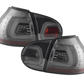 VW Golf 5 Mk5 Chrome Smoked LED Tail Lights (2003-2008)