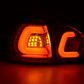 VW Golf 5 Mk5 Chrome Smoked LED Tail Lights (2003-2008)