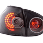 VW Golf 5 Mk5 OEM Style Black Tail Lights (2003-2008)