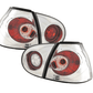 VW Golf 5 Mk5 OEM Style Chrome Tail Lights V2 (2003-2008)