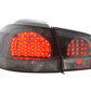 VW Golf 6 MK6 GTI Clear/Smoked LED Tail Lights (2008-2014)