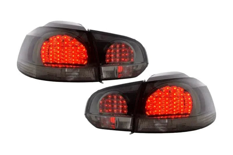 VW Golf 6 MK6 GTI Clear/Smoked LED Tail Lights (2008-2014)