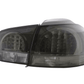 VW Golf 6 MK6 GTI Clear/Smoked LED Tail Lights (2008-2014)