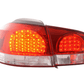 VW Golf 6 MK6 GTI Red LED Tail Lights (2008-2014)