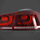 VW Golf 6th Gen Mk6 Hatchback LED Tail Lights (2008 - 2014)