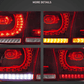 VW Golf 6th Gen Mk6 Hatchback LED Tail Lights (2008 - 2014)