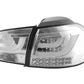 VW Golf Mk6 / GTI LED Bar Clear Tail Lights V1 LED Indicators (2008-2014)