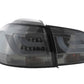 VW Golf Mk6 GTI LED Bar Clear/Smoked Tail Lights V1 (2008-2014)