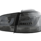 VW Golf Mk6 GTI LED Bar Clear/Smoked Tail Lights V1 (2008-2014)