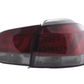 VW Golf Mk6 GTI LED Bar Red/Smoked Tail Lights V1 LED Indicators (2008-2014)