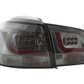 VW Golf Mk6 GTI LED Clear Smoked Tail Lights V2 (2008-2014)