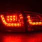 VW Golf Mk6 GTI LED Clear Tail Lights V2 (2008-2014)