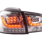 VW Golf Mk6 GTI LED Clear Tail Lights V2 LED Indicators (2008-2014)