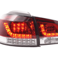 VW Golf Mk6 GTI LED Red Tail Lights V2 LED Indicators (2008-2014)