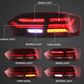 VW Jetta/Sagitar 6th Gen (A6) LED Tail Lights 2011-2014