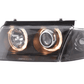 VW Passat B5 3B Black Angel Eyes Headlights (1997-2000)