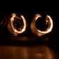 VW Passat B5 3B Black Angel Eyes Headlights (1997-2000)