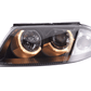 VW Passat B5 3BG Black Angel Eyes Headlights (2000-2005)