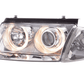 VW Passat B5 Chrome Angel Eye Headlights (1997-2000)