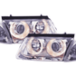 VW Passat B5 Chrome Angel Eye Headlights (1997-2000)