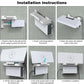 Wall Mount Kit for Starlink Gen 3 Router & Power Adapter