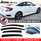 2016-2021 Honda Civic 4Dr Sedan 10th Generation Tape On Window Visor