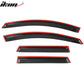 2009-2014 Nissan Murano Slim Style Smoke Tinted Window Visors Acrylic