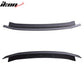 Fits 10-14 Ford Mustang Rear Window Louver Matte + Trunk Spoiler