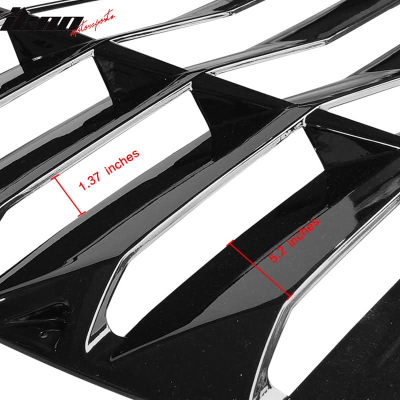 2016-2021 Honda Civic IKON Style Window Louver ABS