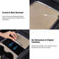 Wood Center Console Wrap for Model 3/Y | Open-Grain Match | Scratch Protection