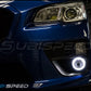 OLM LED / Halo DRL Fog Light Housings - 2015+ WRX / 2015+ STI / 2013+ FT86 / 2014+ Forester