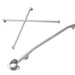 Megan Racing Race Spec Strut Tower Bars for Honda S2000 2000-2009 Blue Aluminum One Piece X Brace